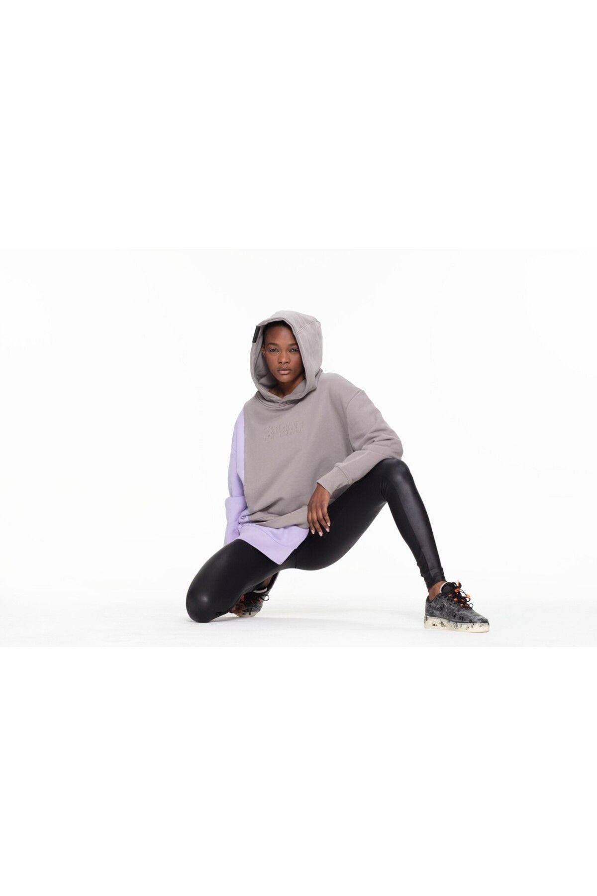 Hooded Designed Sweatshirt