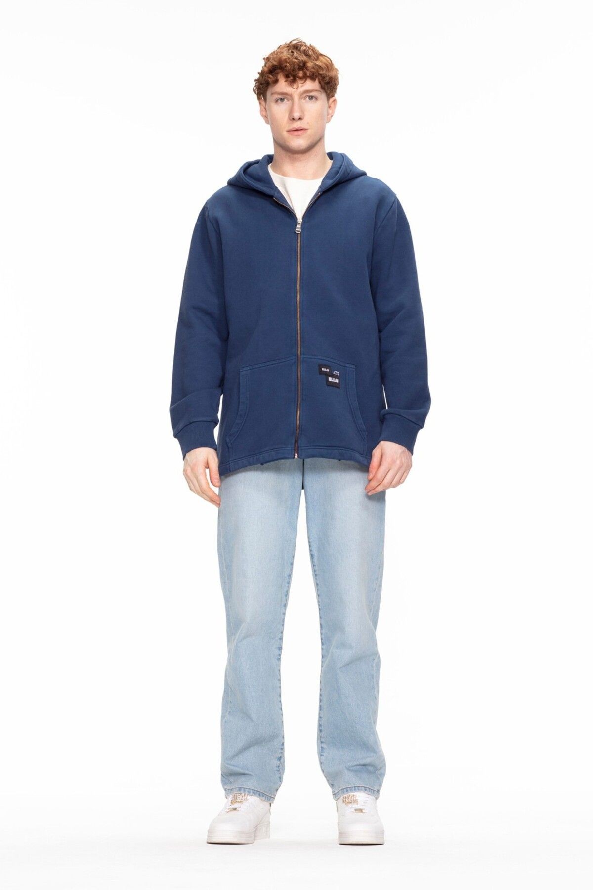 Hooded Zipper Closure Sweatshirt