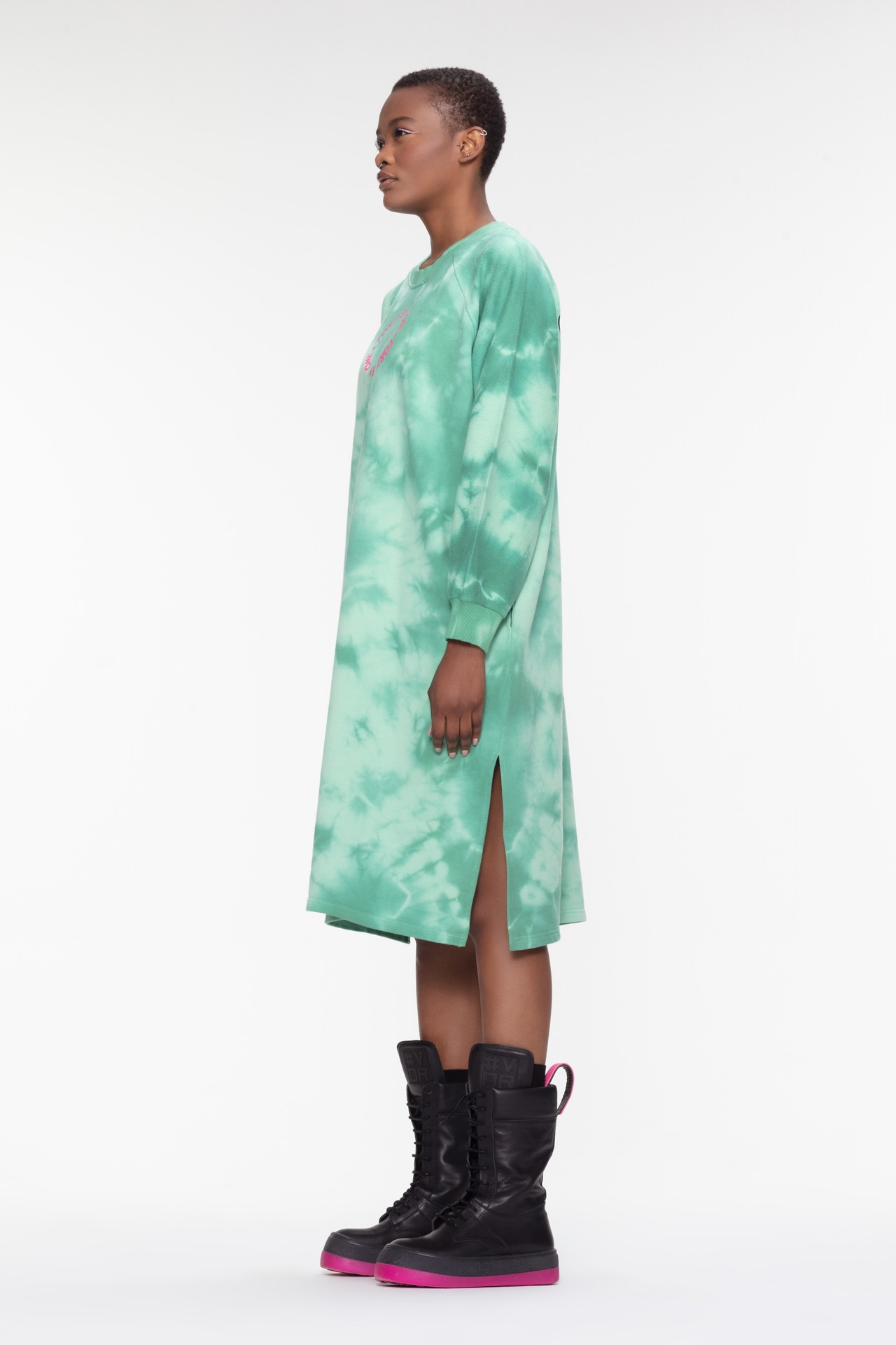 "Green Dream" Sweat Dress