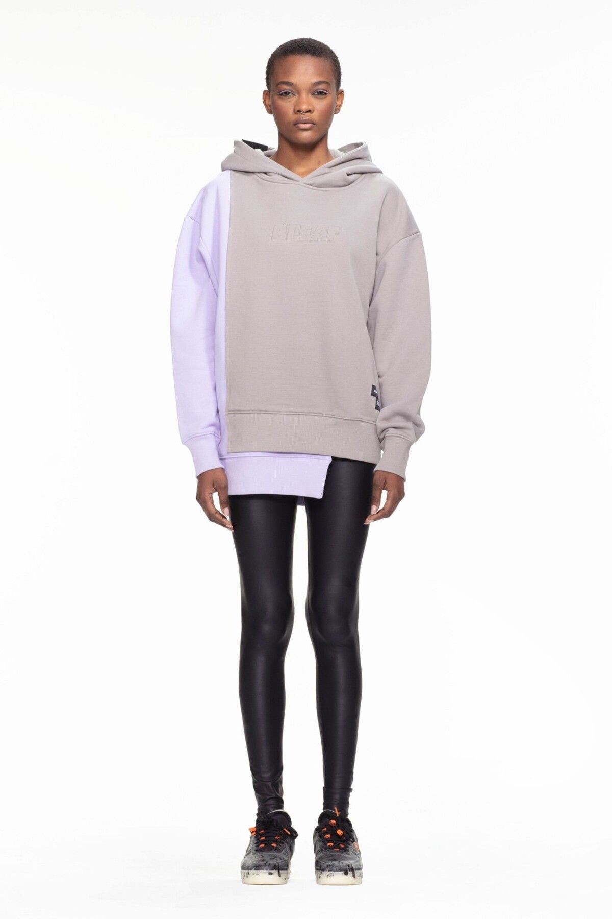Hooded Designed Sweatshirt