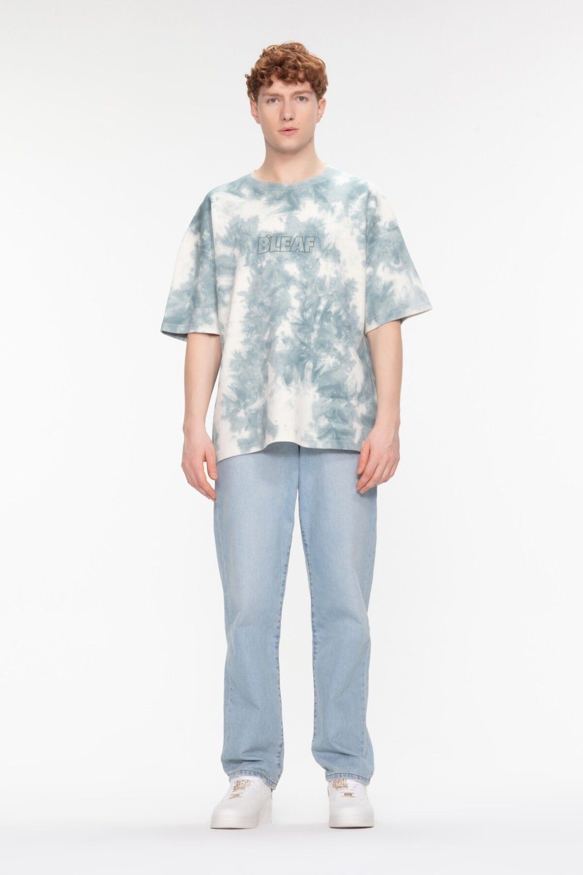 Batik Designed Oversize T-Shirt