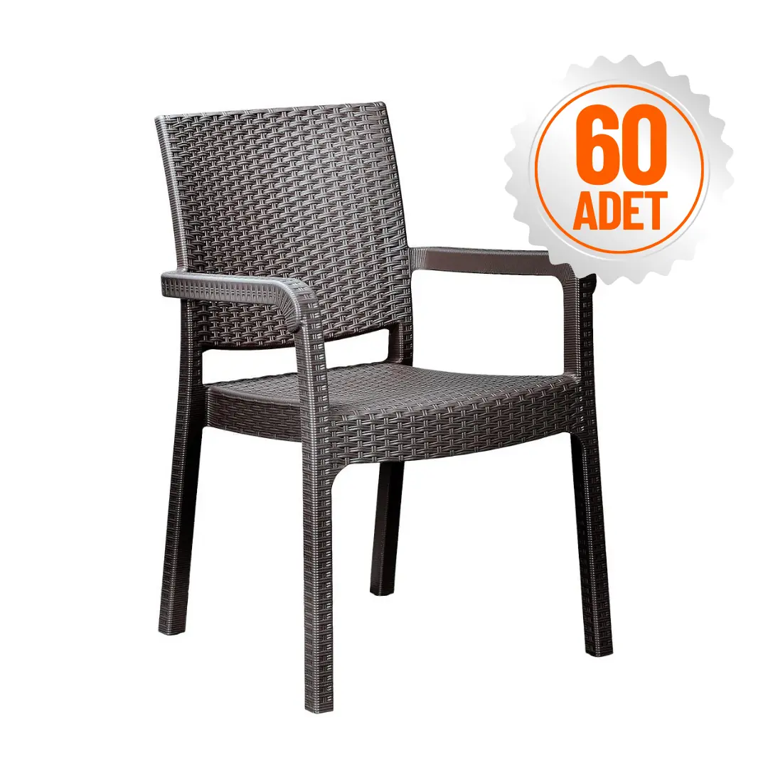 60 Adet Holiday Troya HK-730 Sandalye | Toptan Kafe Seti | Irak