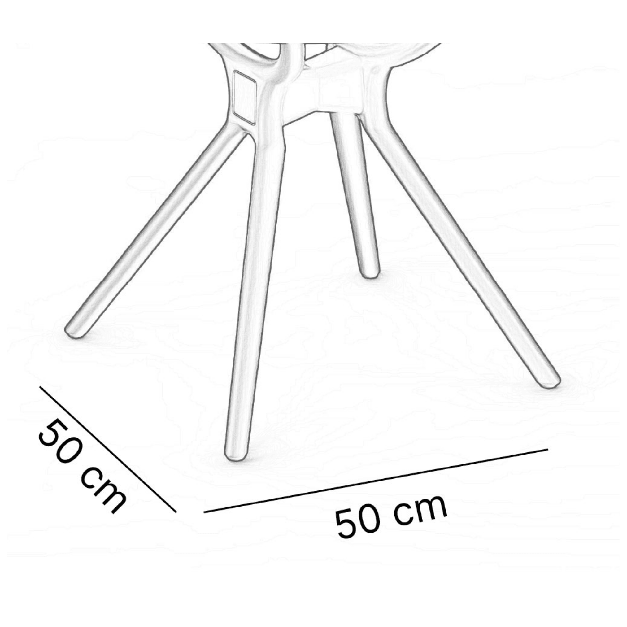 Plastik Masa Ayağı 71 cm