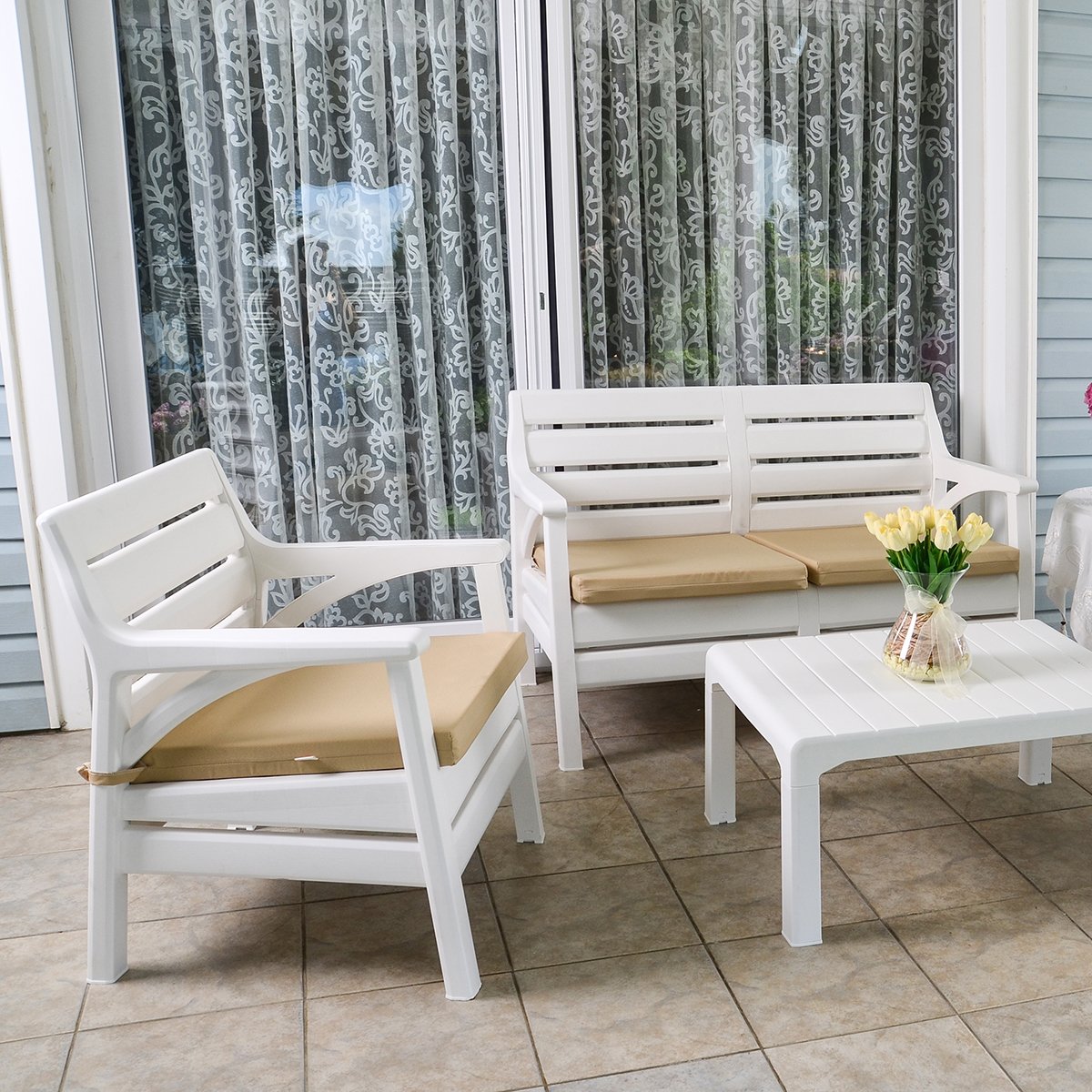 4 Kişilik Holiday Miami Bahçe Balkon Takımı