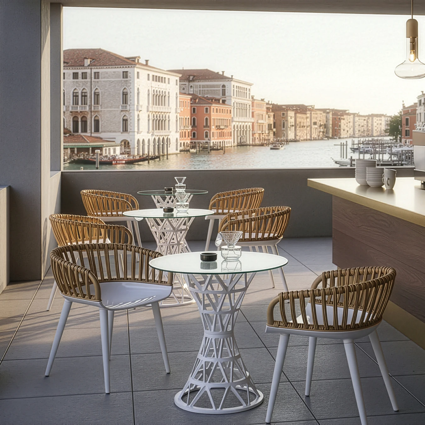 Venezia Kafe ve Balkon Sandalyesi 2’li 