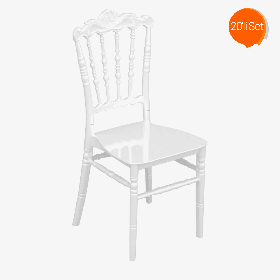 Crown Organizasyon Sandalyesi 20'li Set