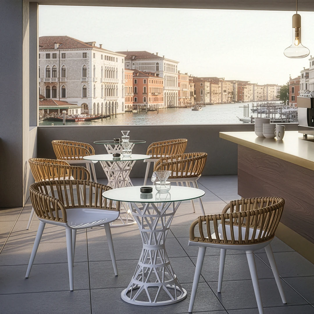 Venezia Lüks Kafe Masa Takımı 