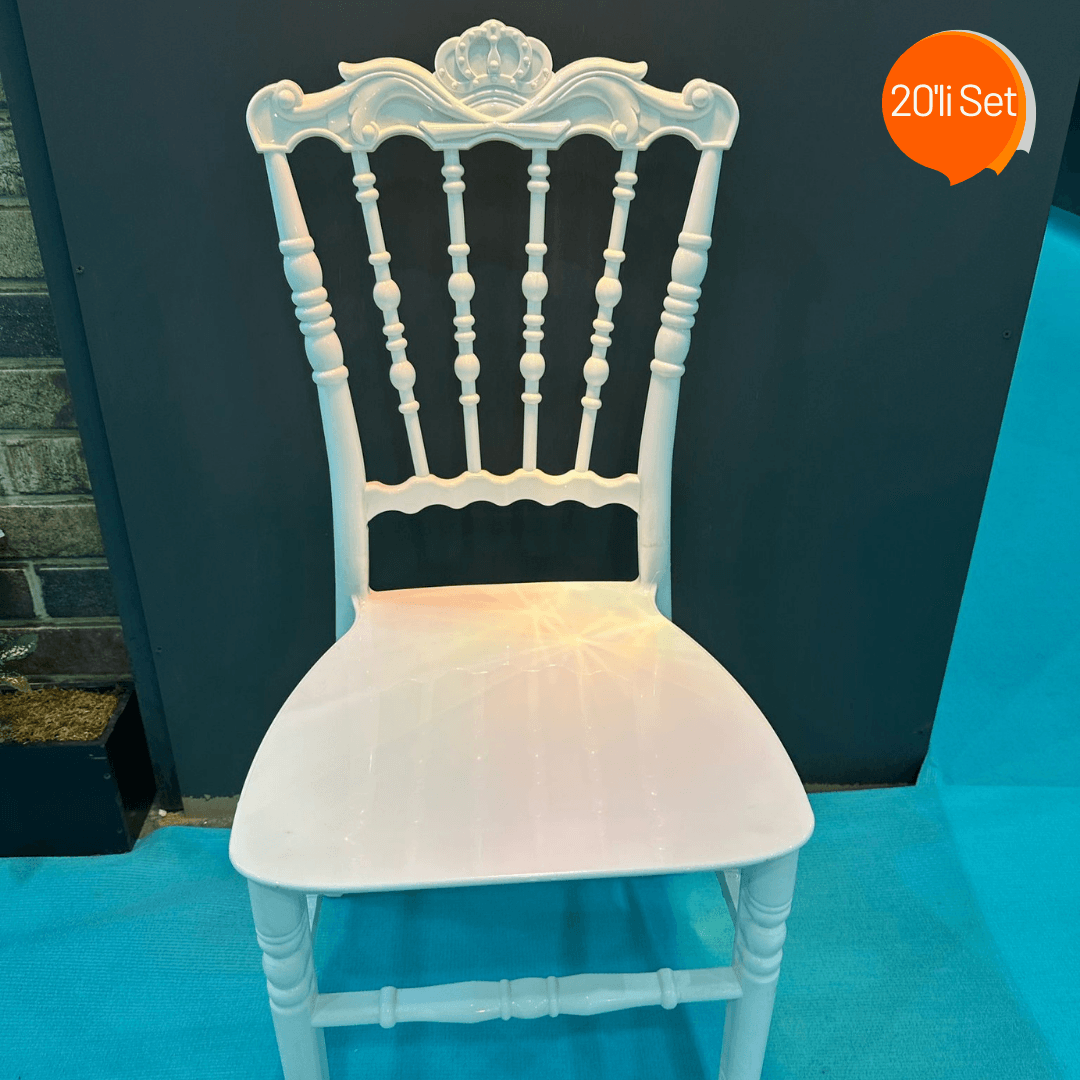 Crown Organizasyon Sandalyesi 20'li Set