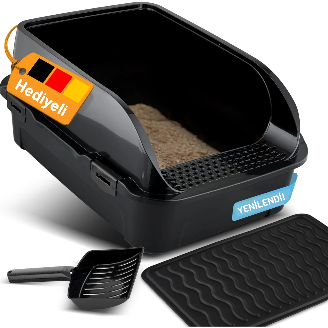 Eleksiz Lüks Kedi Tuvaleti 