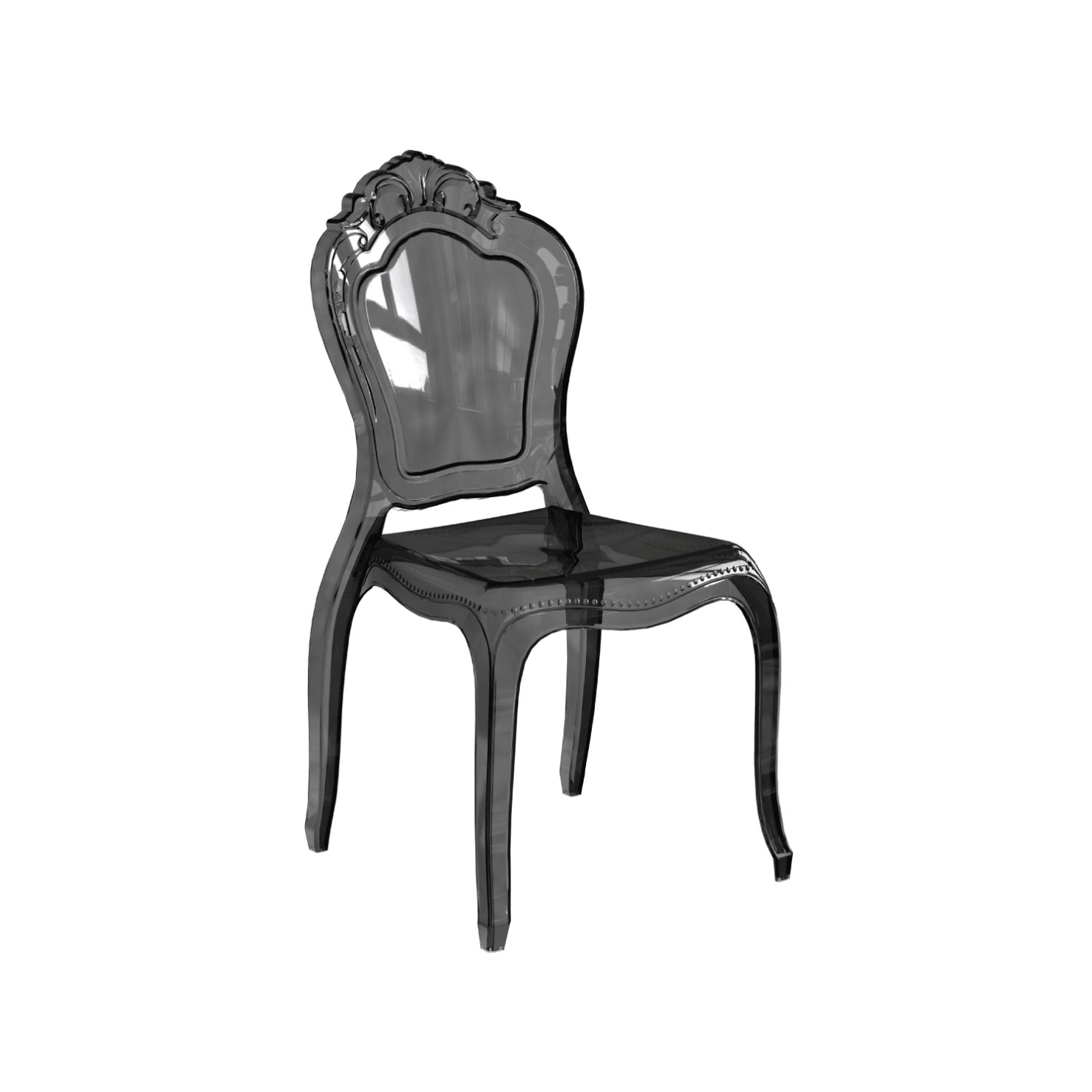 Şeffaf Polikarbon Sandalye 4'lü Set