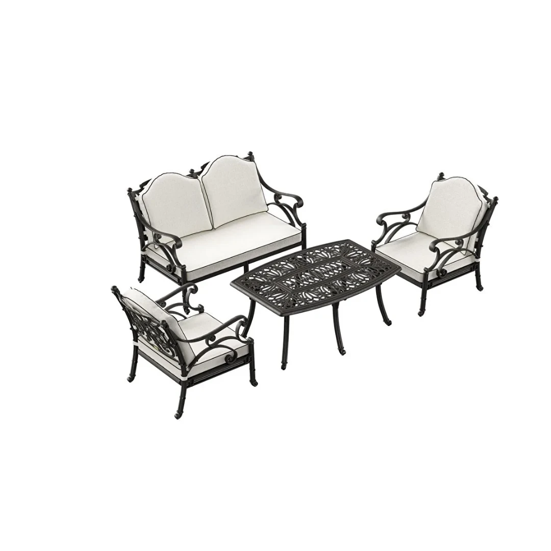 Bodrum Ferforje Görünümlü Balkon Takımı 