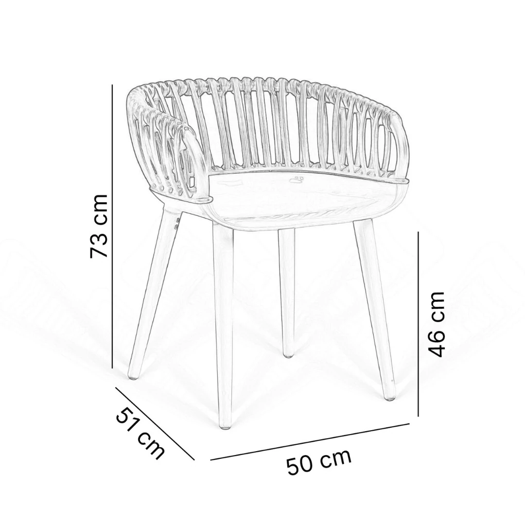 Venezia Lüks Kafe Masa Takımı 