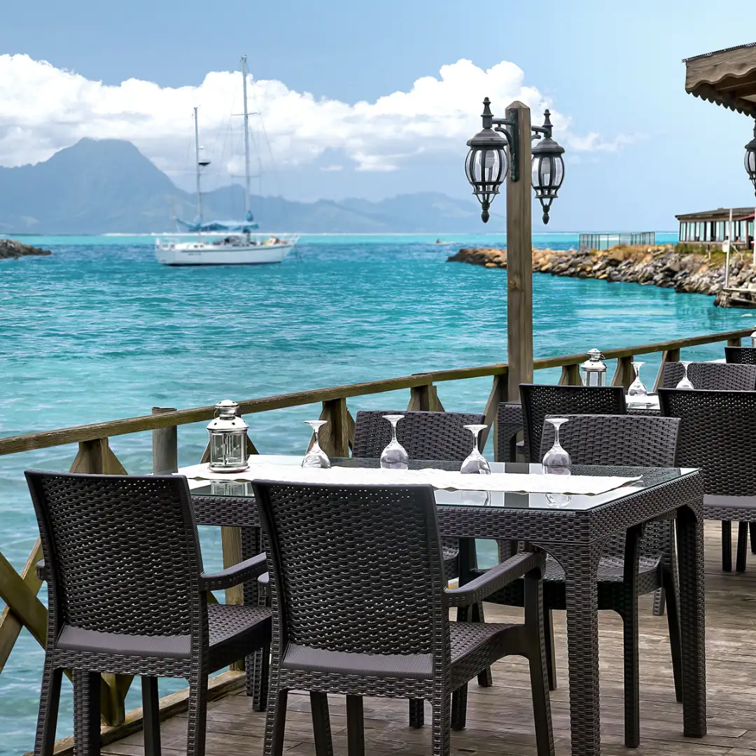 Holiday Markiz 22'li Sandalye Seti | Toptan Kafe ve Restoran