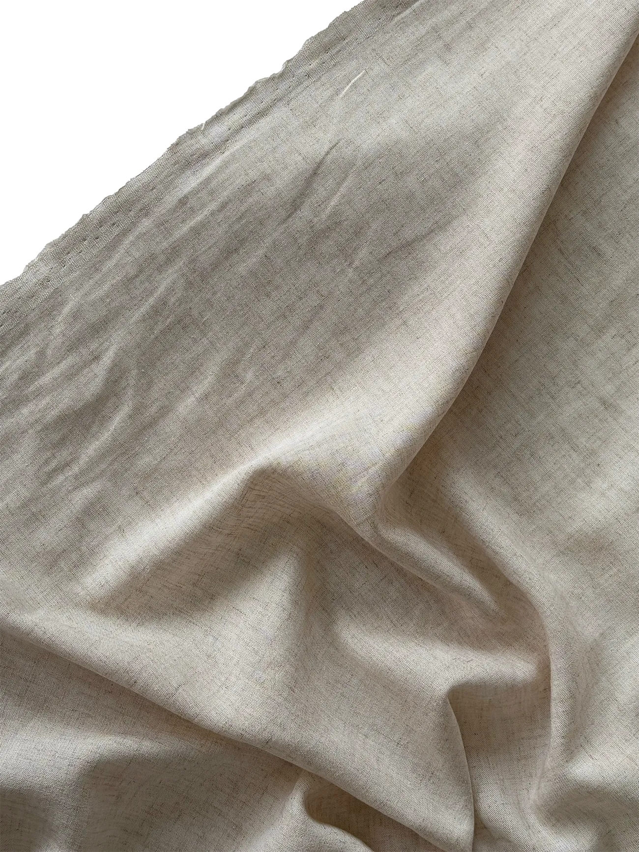 Naturel Viskon Keten Kumaş 
