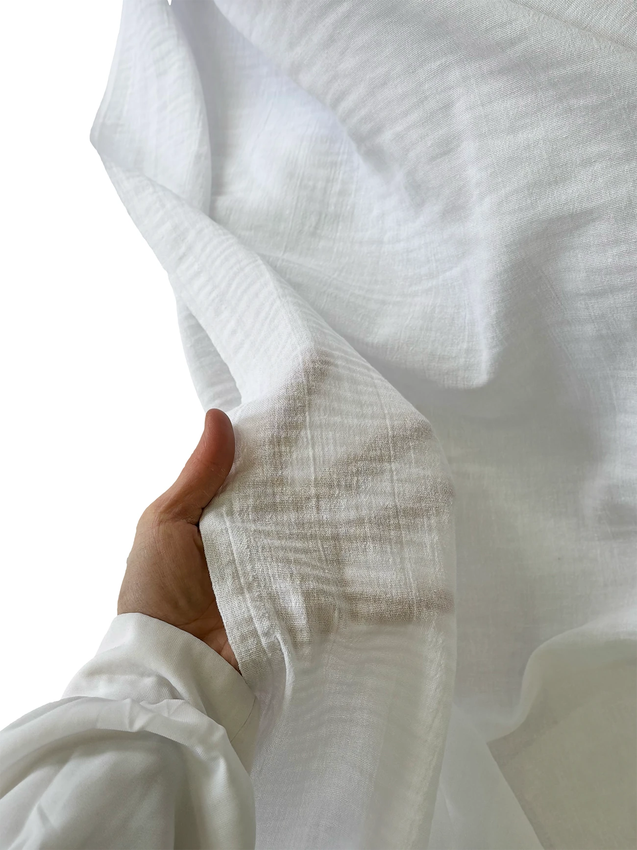 %100 Pamuk Şile Bezi Kumaş Beyaz 