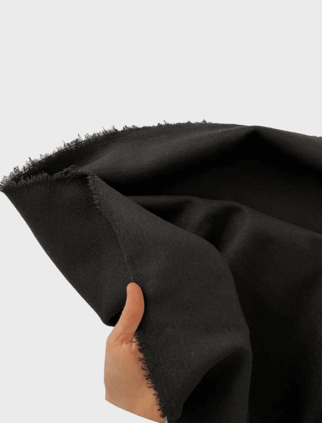 Kaşe Kumaş Siyah 2+1.5 Metre 
