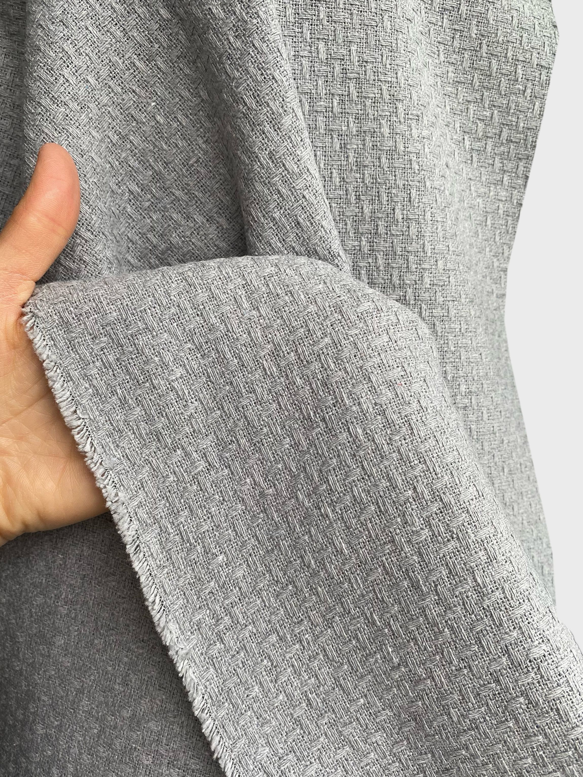 Buklet Şanel Kumaş Gri 1.5 Metre 