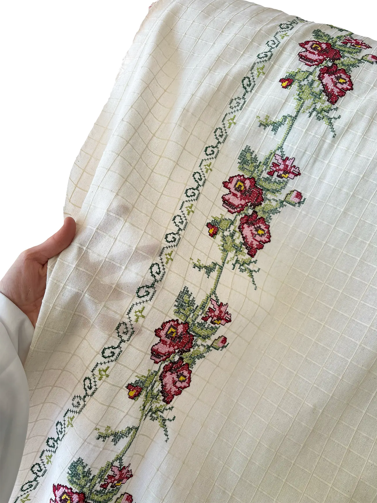 Kanaviçeli Monika Kumaş Serisi 