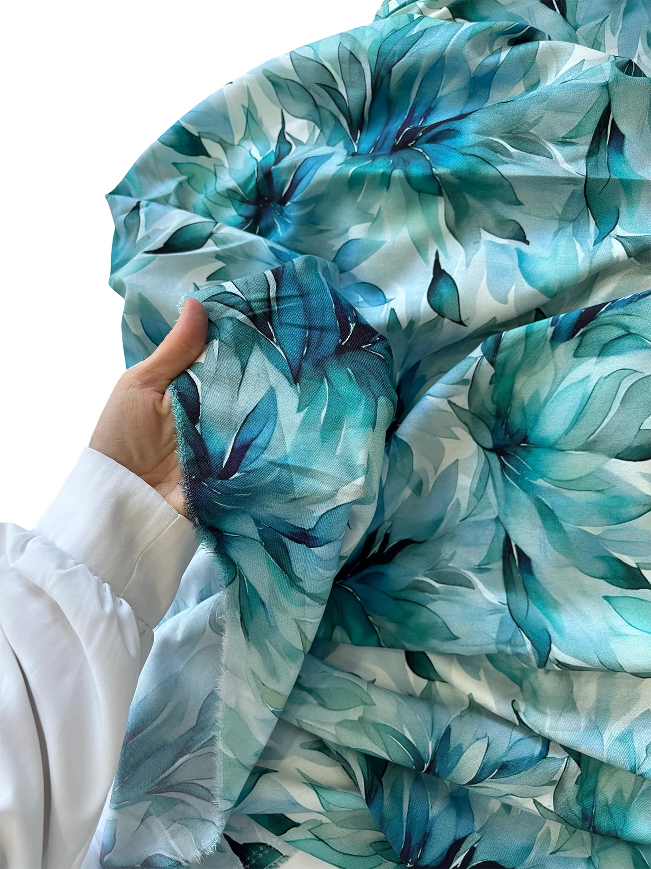 %100 Viskon Premium Kumaş Marin