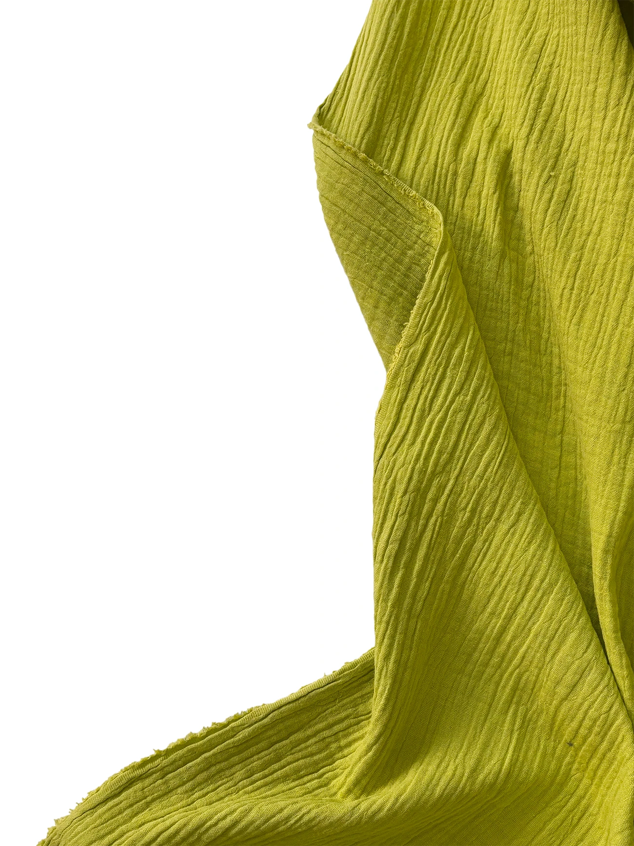 %100 Pamuk Bürümcük Müslin Kumaş Yağ Yeşili