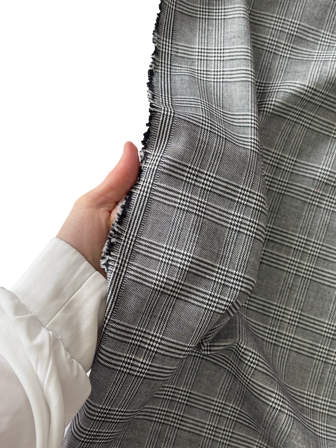 Gri Ekose Poliviskon Kumaş 