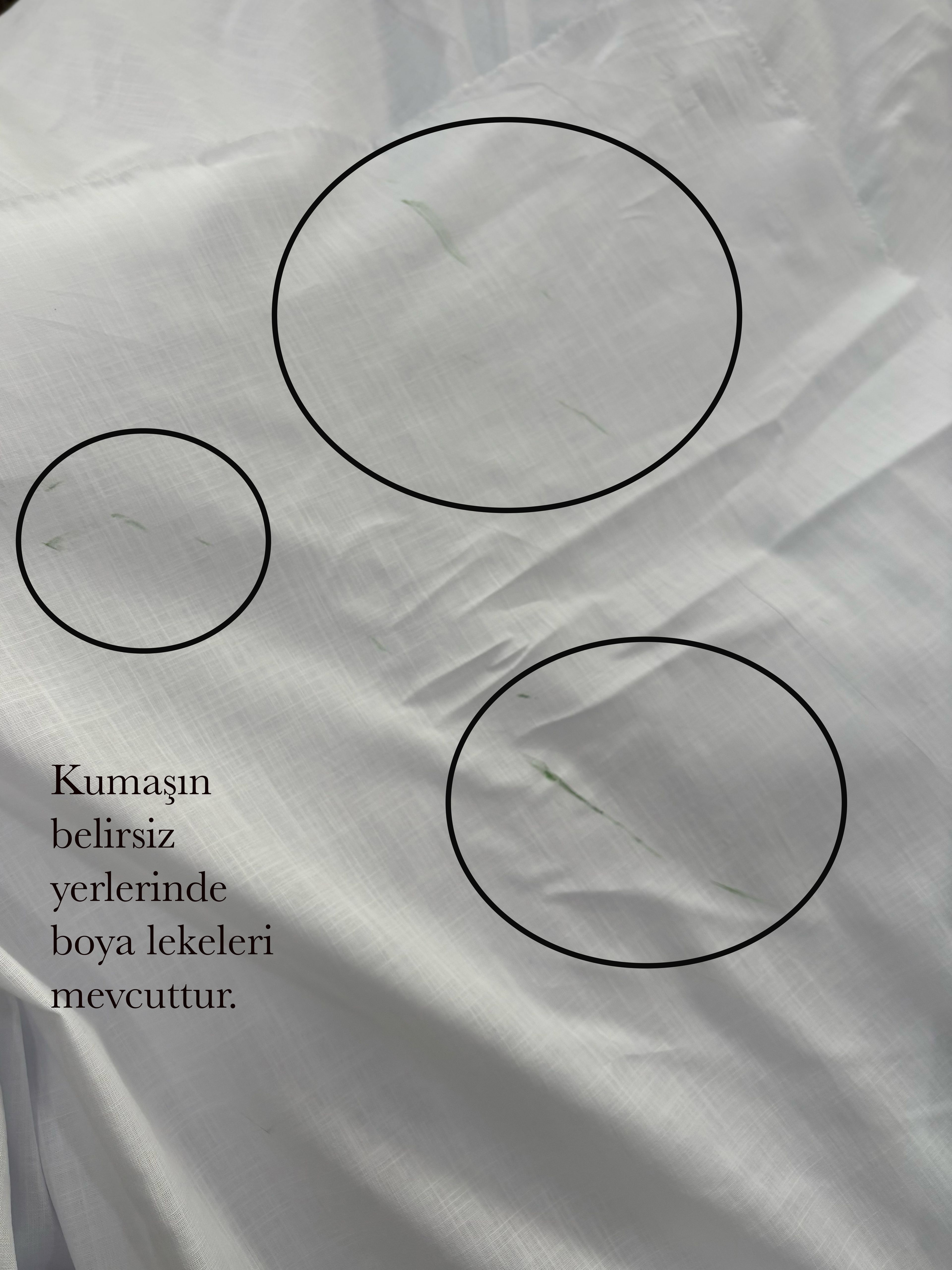 Flamlı Pamuk Keten Kumaş Beyaz Outlet 