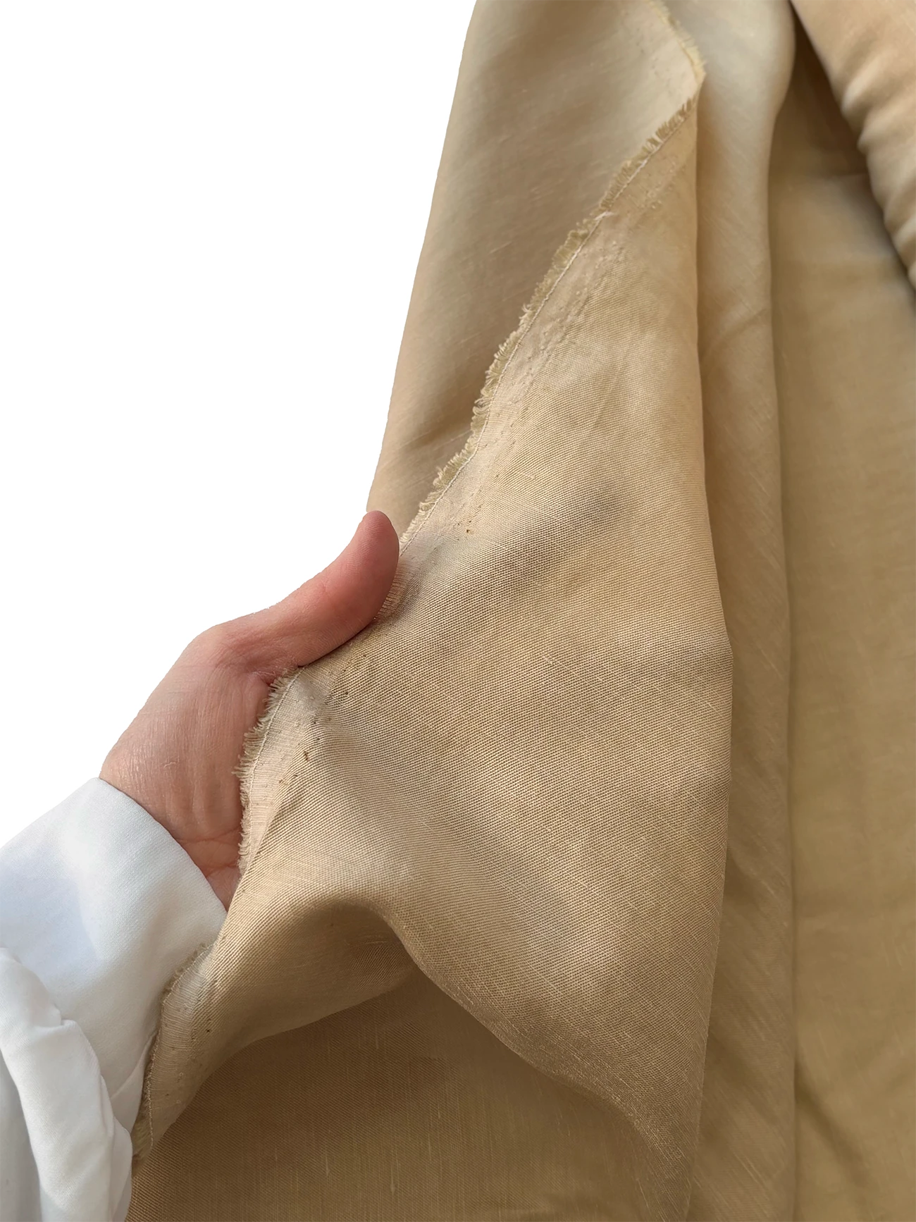 Tensel Keten Kumaş Bej 