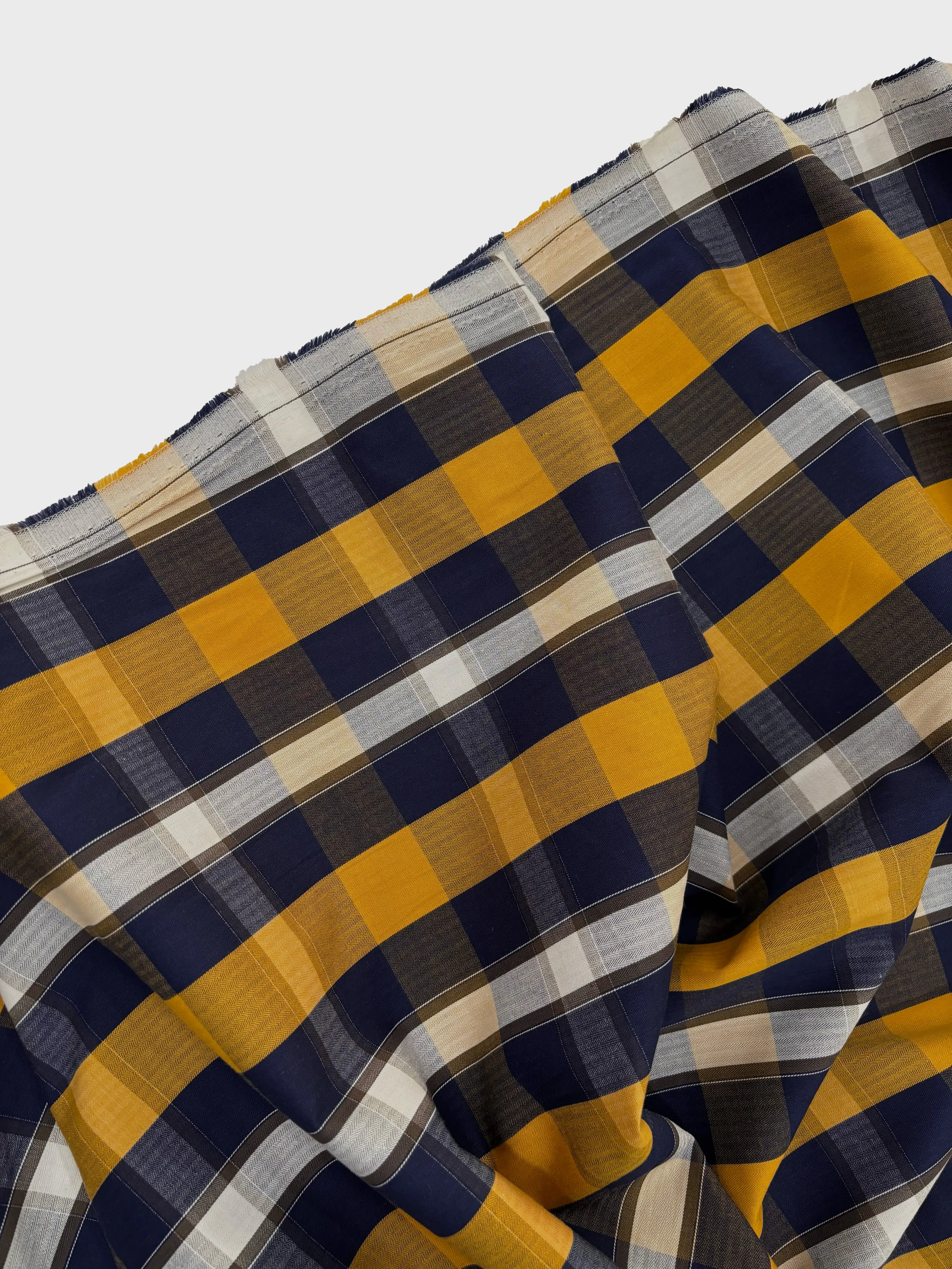 Fırsat Ürünü %100 Pamuk Ekose Kumaş Serisi 