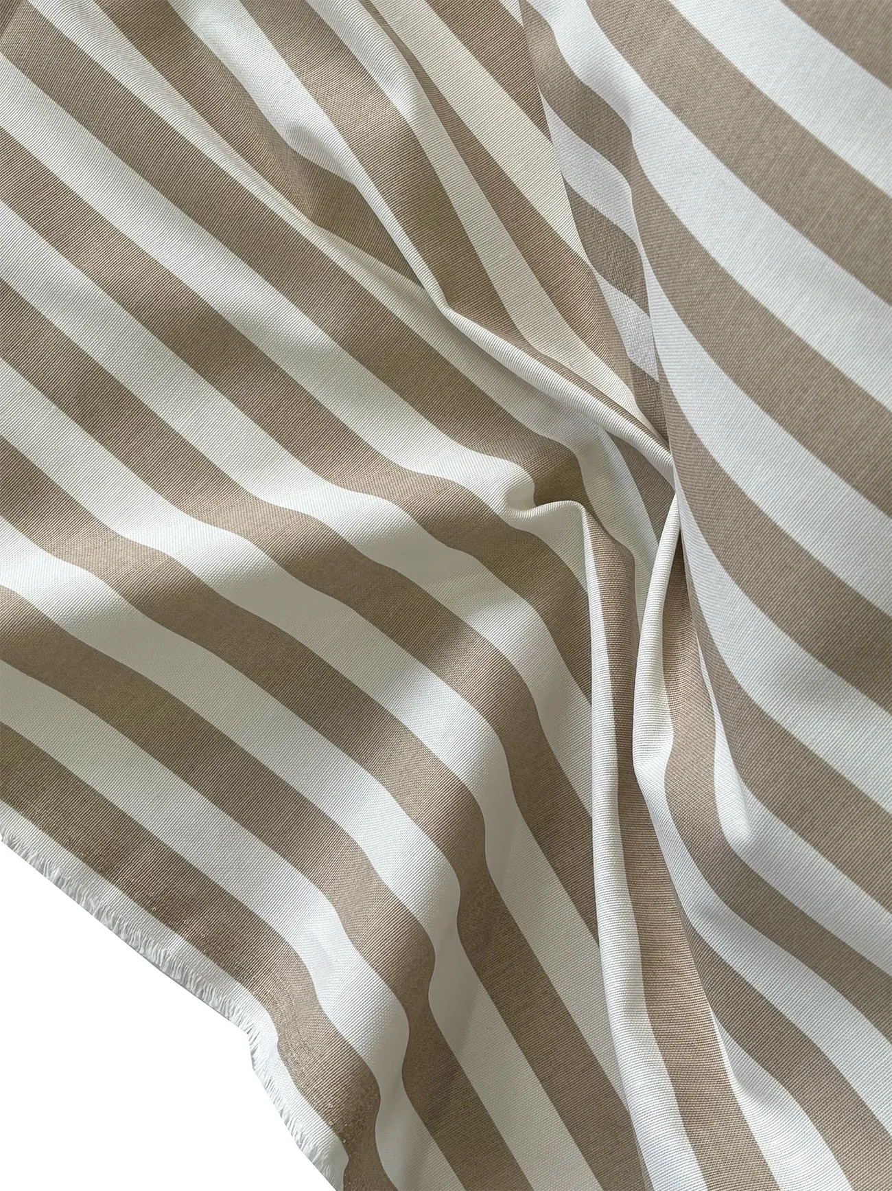 Duck Kumaş Bej Çizgili 