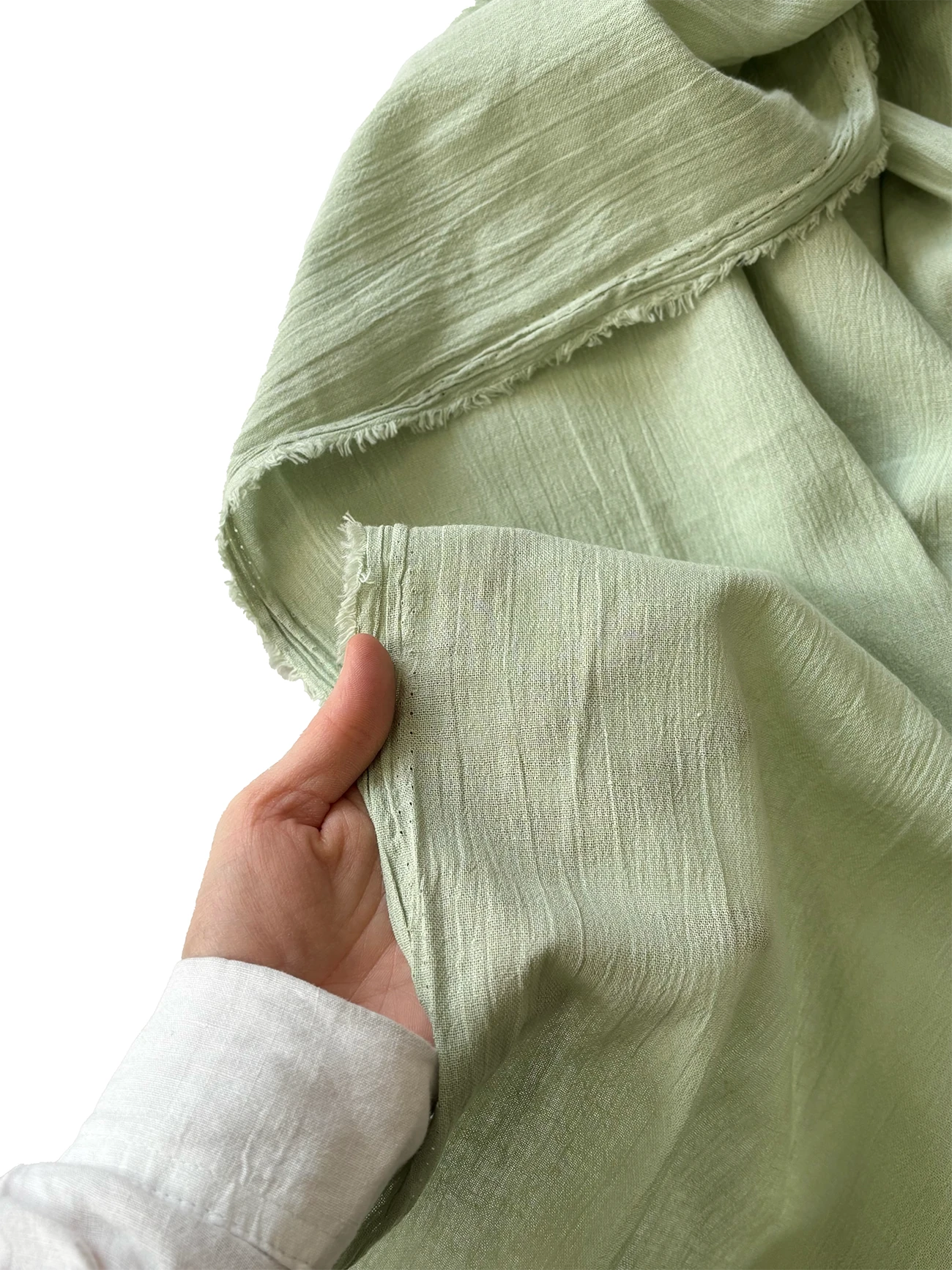 %100 Pamuk Şile Bezi Kumaş Mint Yeşili