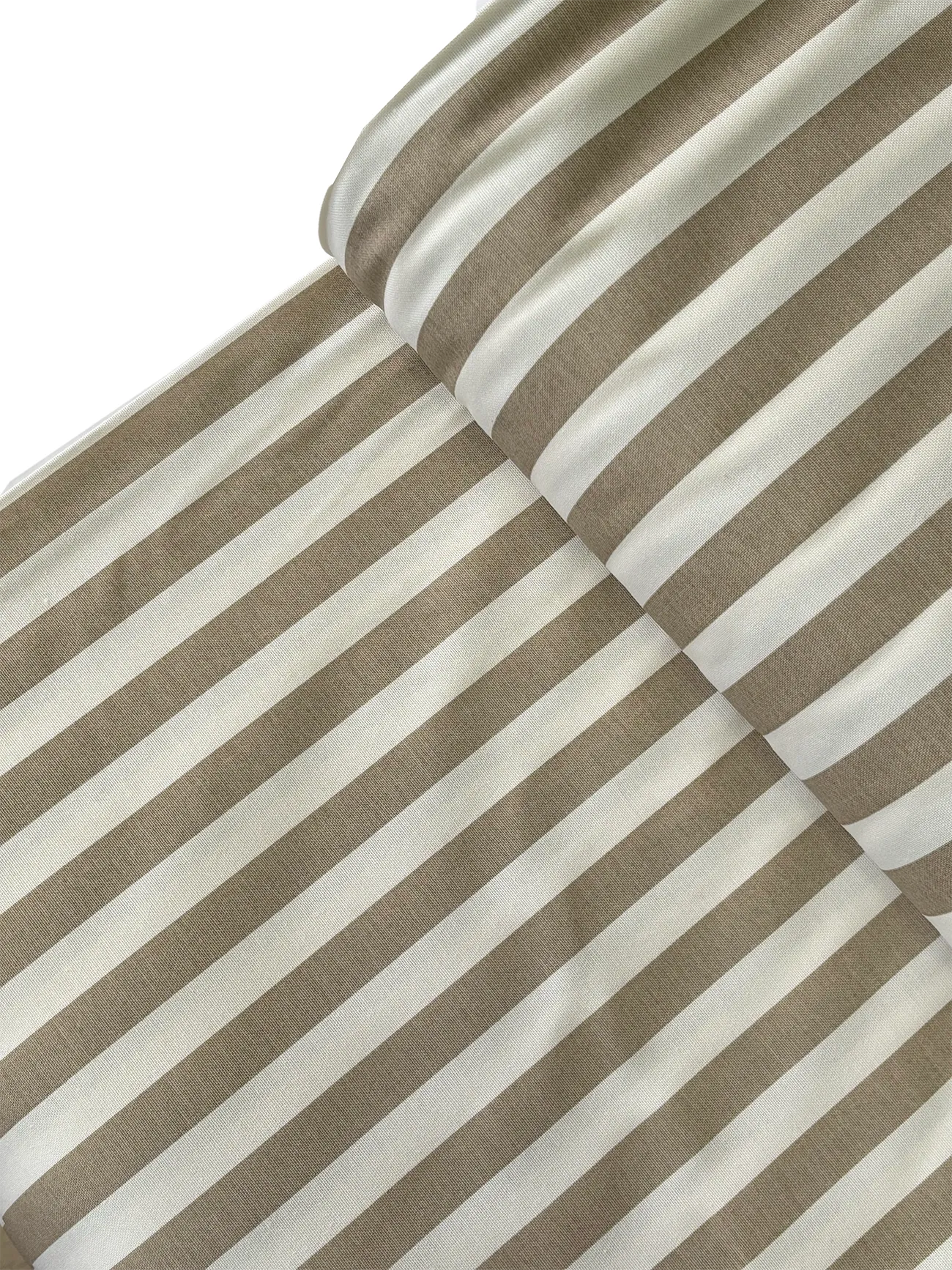 Duck Kumaş Bej Çizgili 