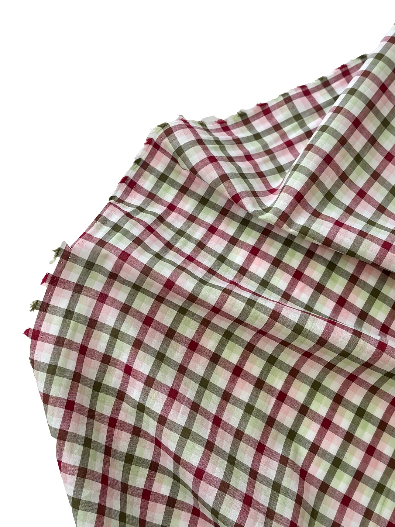 %100 Pamuk Ekose Kumaş Serisi 