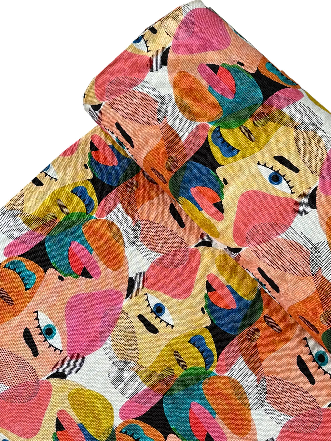 %100 Pamuk Yüz Desen Kanvas Kumaş 