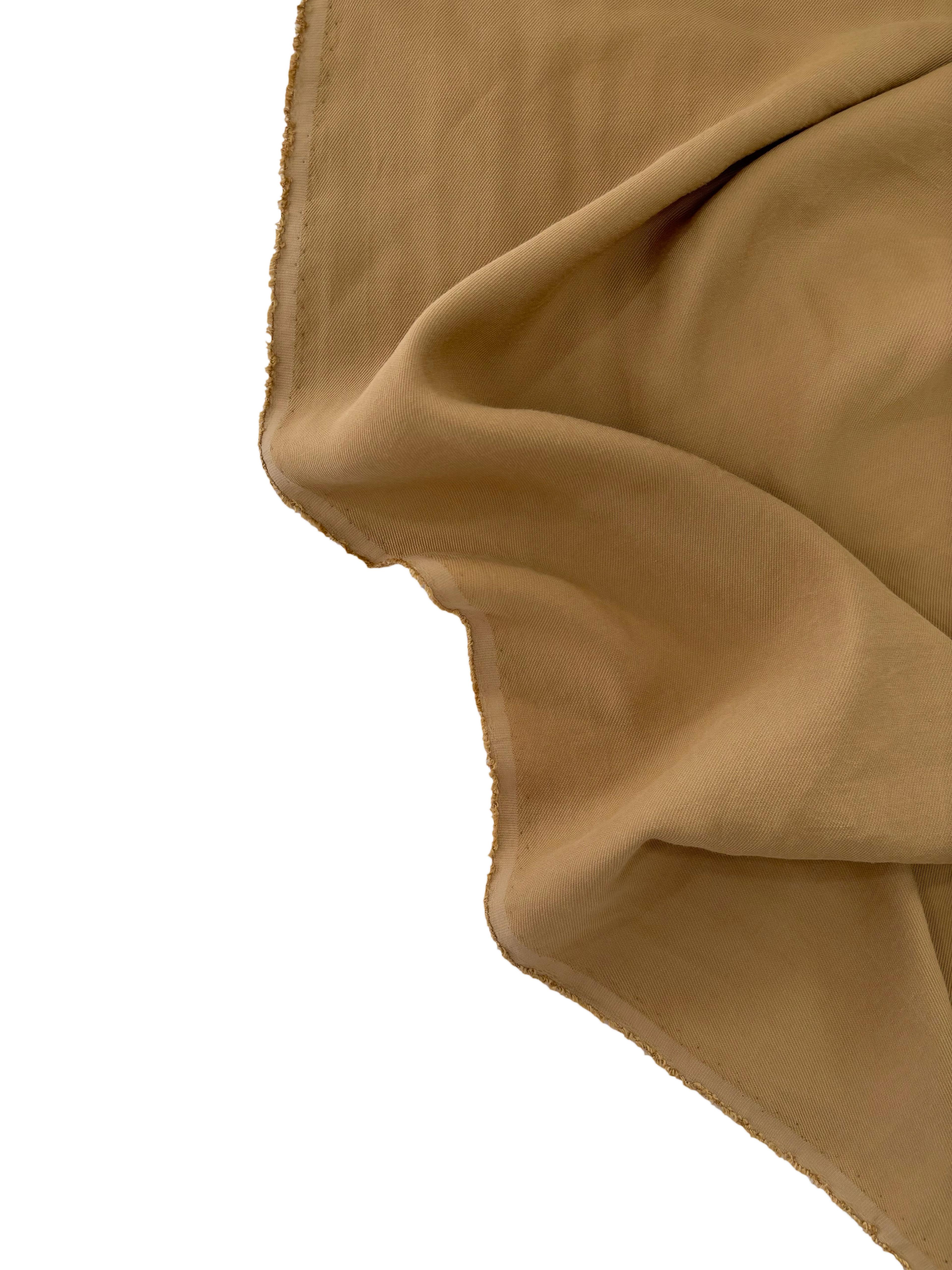 Modal - Polyester Kumaş Camel 