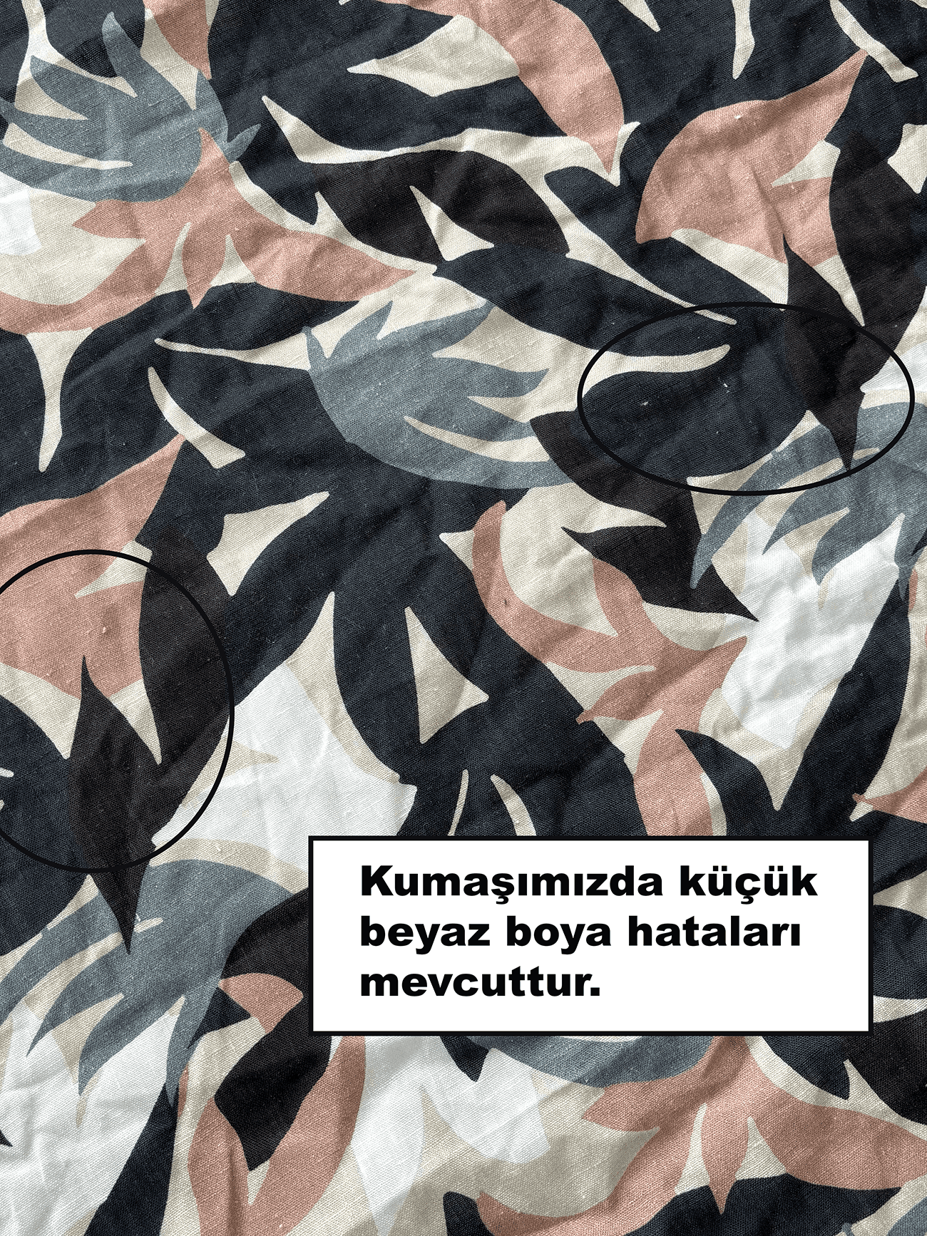 %100 Keten Kumaş Desenli Outlet 