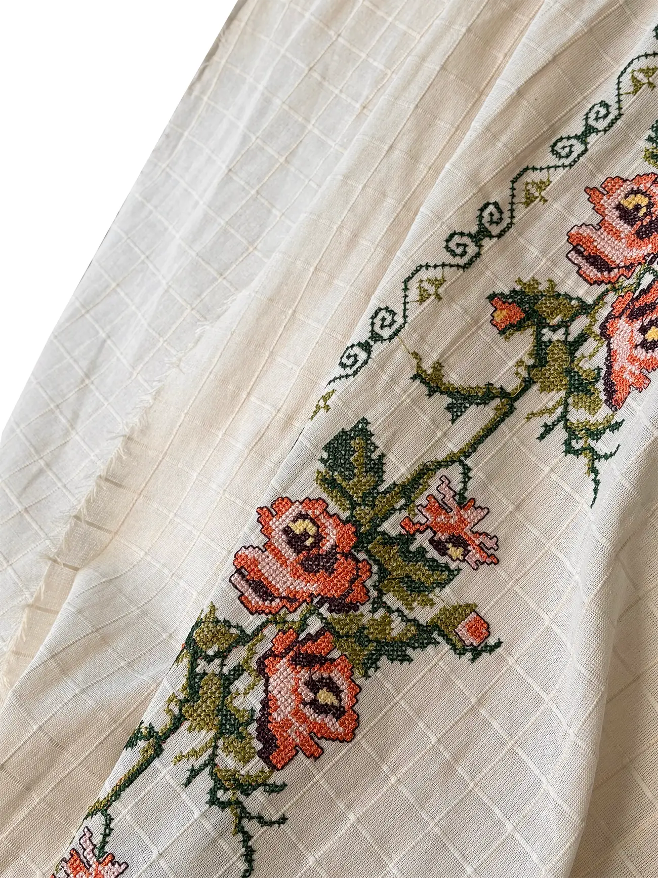 Kanaviçeli Monika Kumaş Serisi 