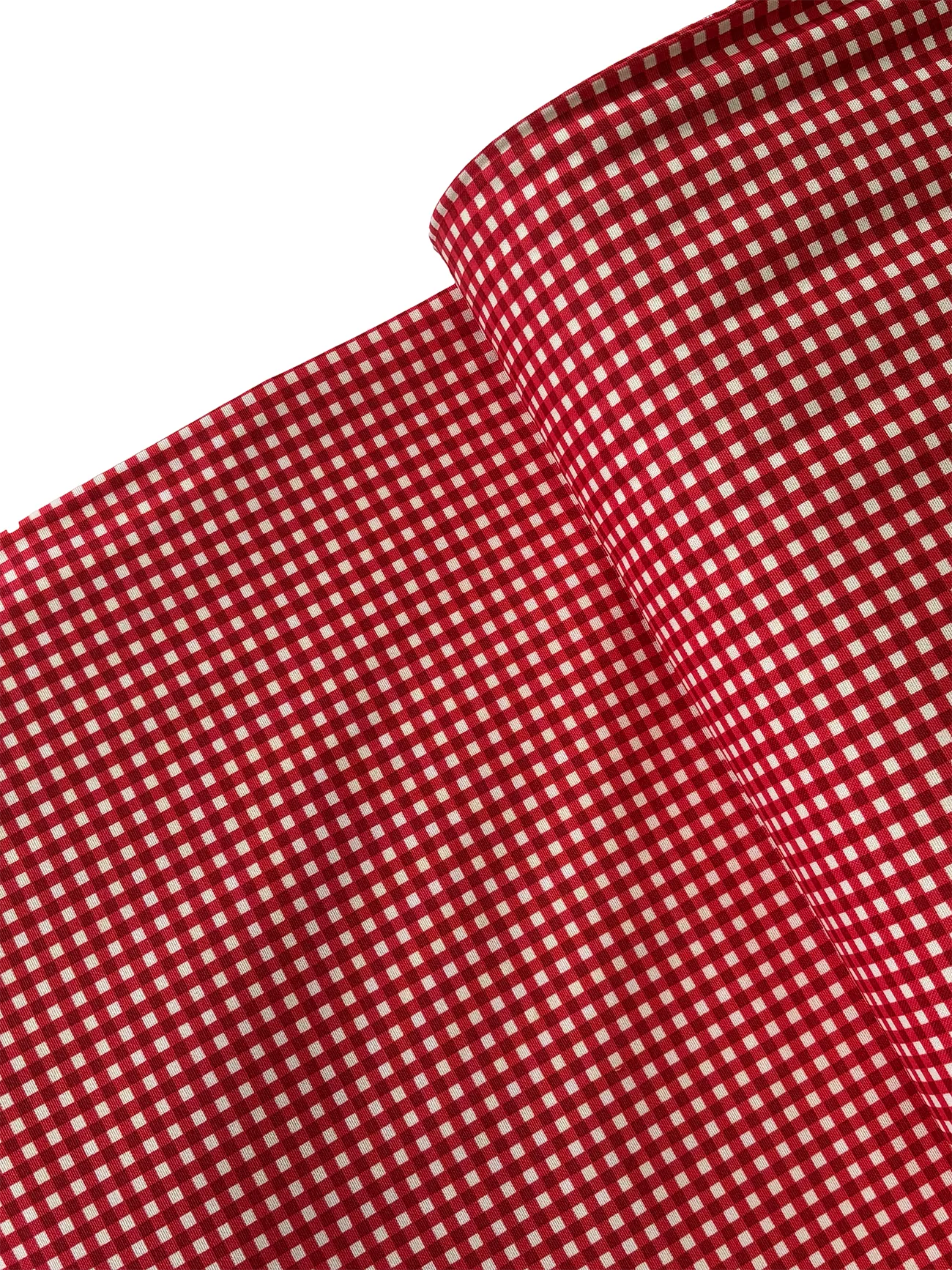 Duck Kumaş Pötikare Kırmızı