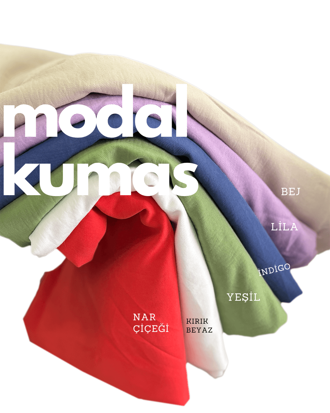 Modal Kumaş Serisi  - Bej