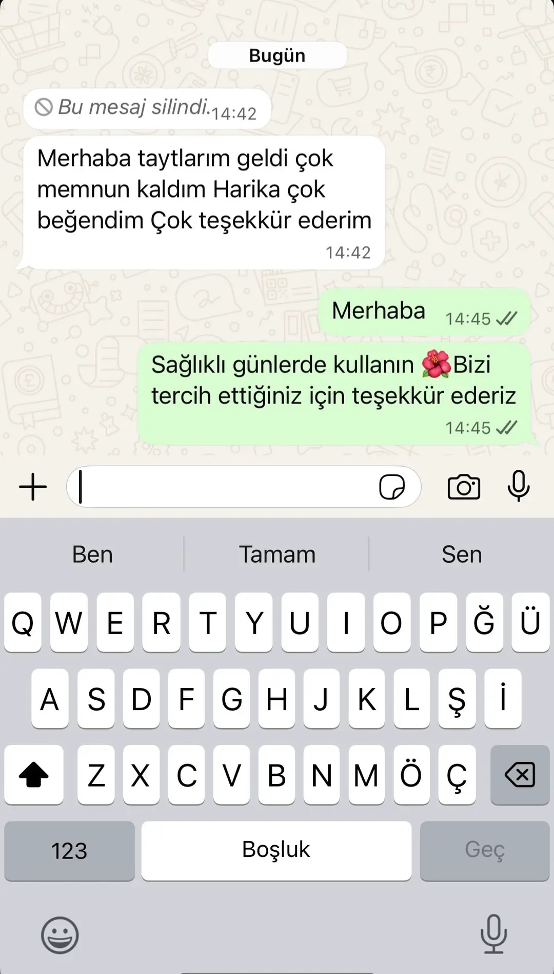 Çocuk giyim müşteri memnuniyeti 6