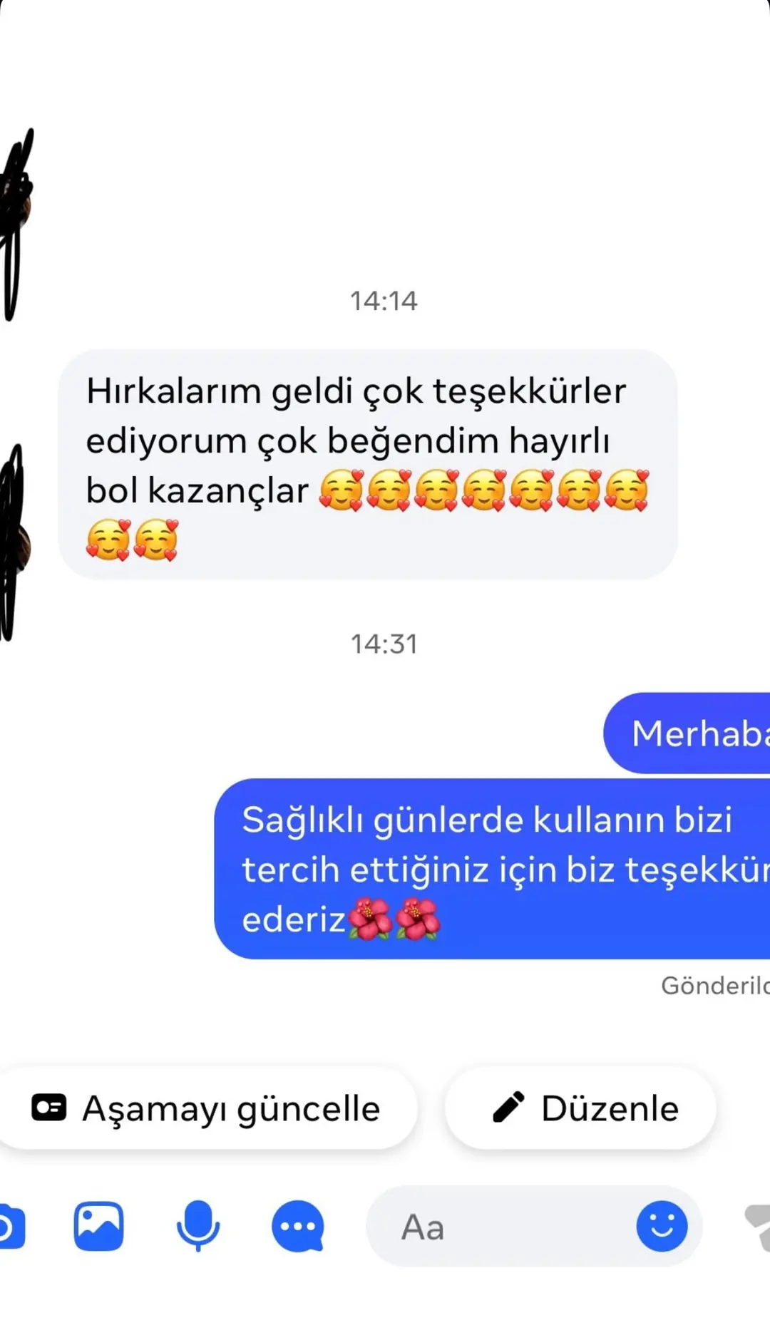 Çocuk giyim müşteri memnuniyeti 2