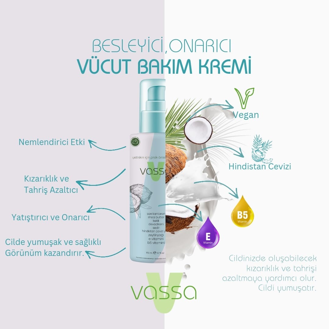 Onarıcı Bakım Kremi 150ml - Vassa