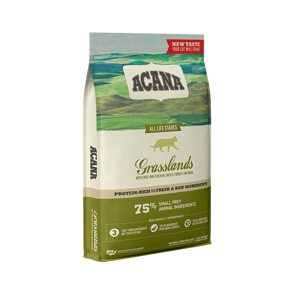 Acana Grasslands Kümes Hayvanlı Yetişkin Kedi Maması (1,8 kg)
