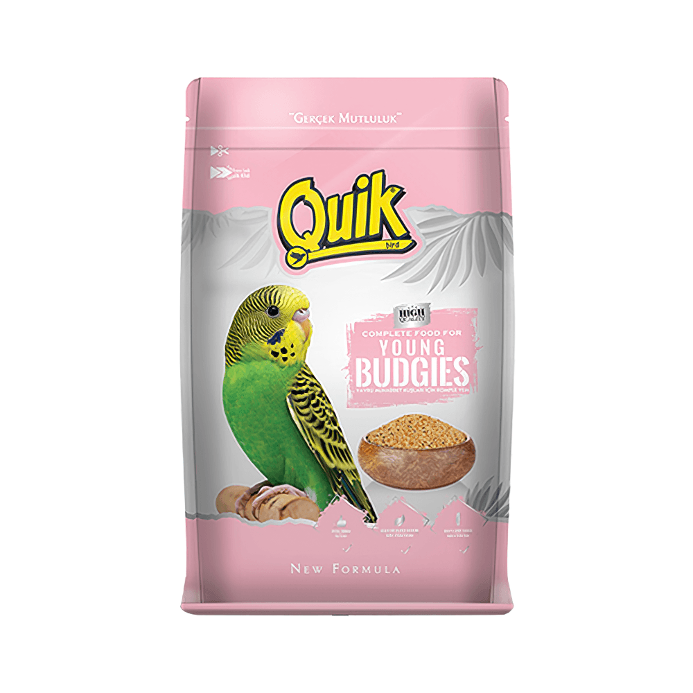 Quik Junior Yavru Muhabbet Kuşu Yemi (12x400 g)