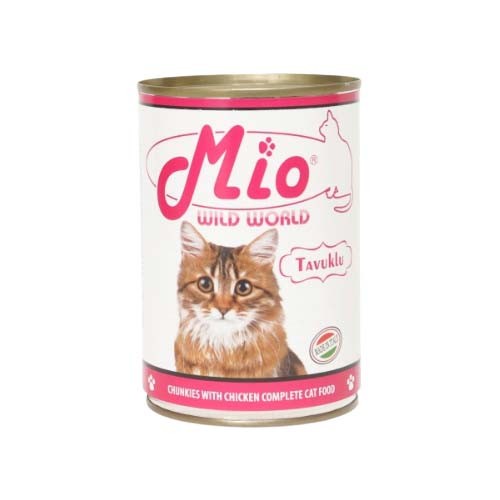 Mio Tavuk Etli Yetişkin Kedi Konserve Maması (24x415 g)