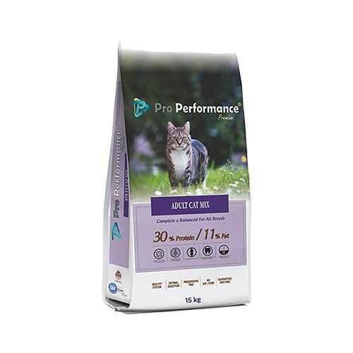 Pro Performance Tavuk Etli, Biftek Etli ve Karidesli Kedi Maması (15 kg)