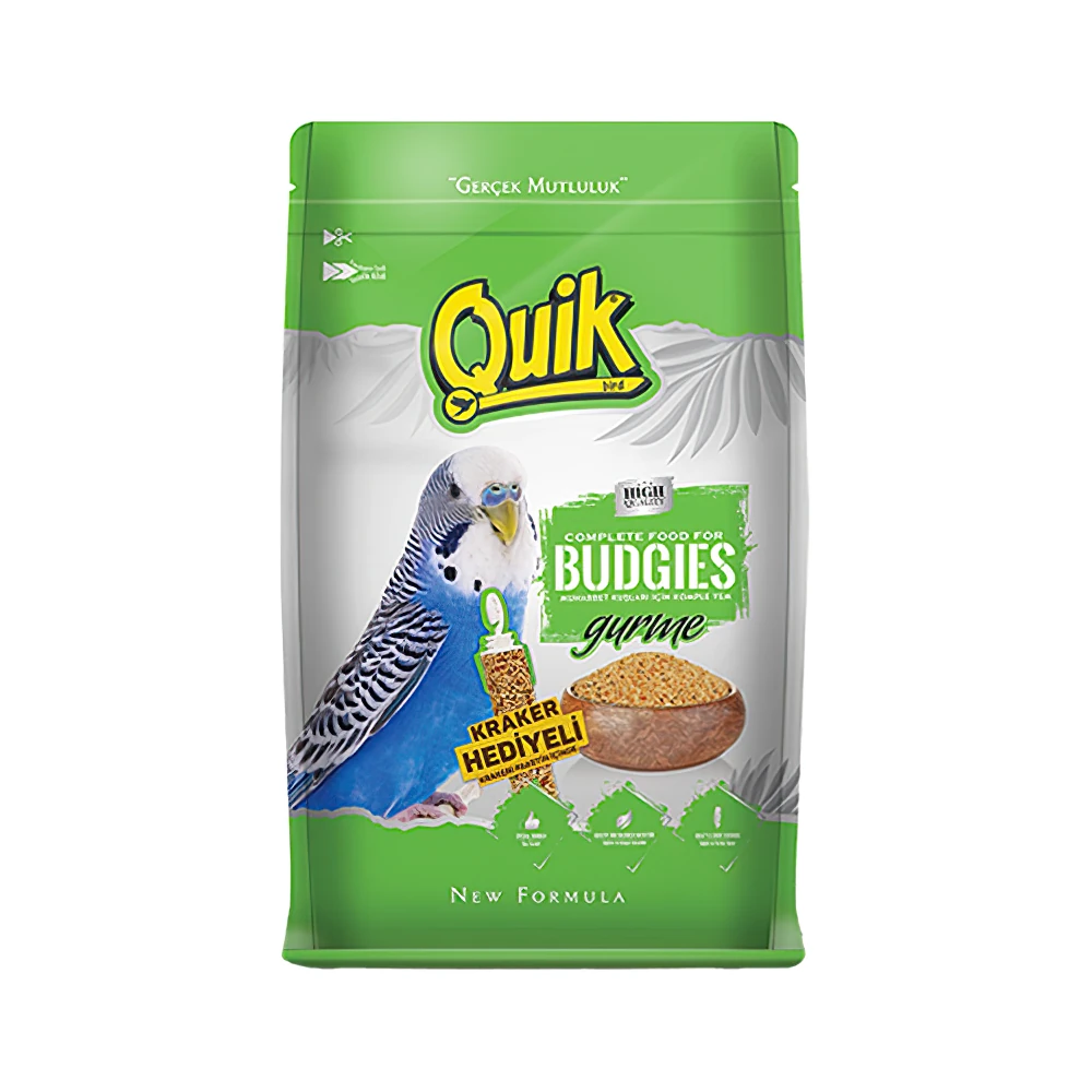 Quik Gurme Muhabbet Kuşu Yemi (12x500 g)