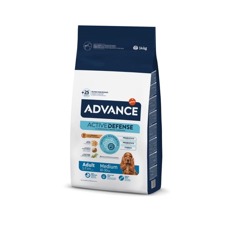 Advance Tavuk Etli Orta Irk Yetişkin Köpek Maması (14 kg)