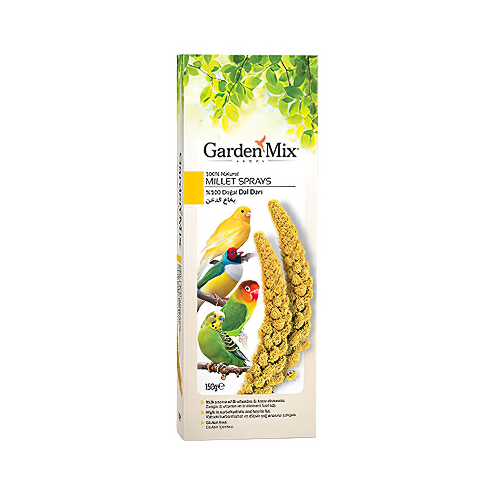 Garden Mix Platin Kuş Yemi Sarı Dal Darı (150 g)