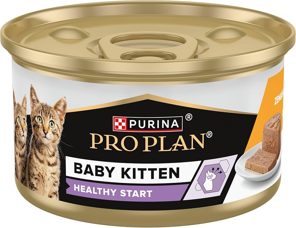 Purina Pro Plan Tavuk Etli Başlangıç Yavru Kedi Konserve Maması (24x85 g)