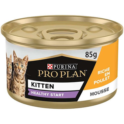 Purina Pro Plan Tavuk Etli Yavru Kedi Konserve Maması (24x85 g)